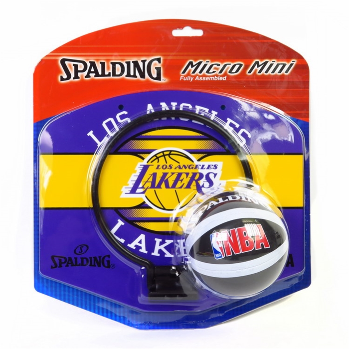 NBA 洛杉磯湖人 小籃板套裝 11.5 x 9.5 吋