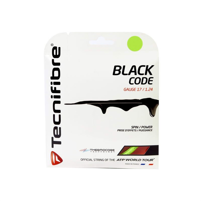 TECNIFIBRE PRO BLACK CODE 1.24mm Lime 网拍线