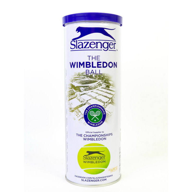 SLAZENGER TB Wimbledon Tennis Ball - 3pcs./can.