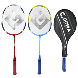 GOMA Badminton Racket (one pair w/ 3/4 cover)