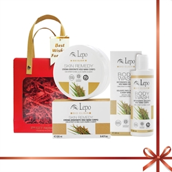 $348 (兩件75折) - 意大利 LEPO身體潤膚乳 + 意大利 LEPO大米蘆薈沐浴露