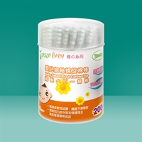 嬰兒細軸螺旋棉棒