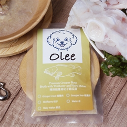 Premium Grouper Bone Broth with Wolfberry and Hairy Melon(Freezing)