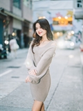  Fluffy Wrap Top With Dress
