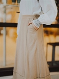 Pleated Midi Skirt 