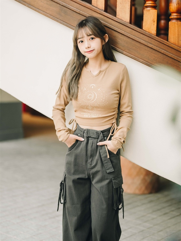 Zodiac Graphic Drawstring Tee