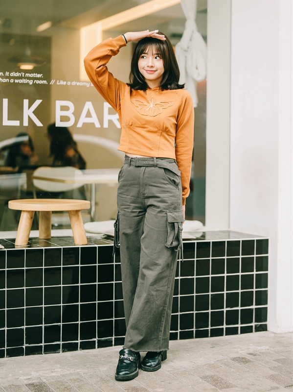 Embroidered Butterfly Hoodie