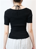 Halter Neck Knit Top 