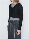 Sheer Knit Twin Set 