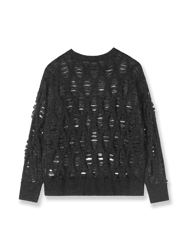 Cut-Out Knit Sweater 