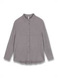Pleated Boyfriend Shirt 
