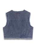 Snow Washed Corduroy Vest 