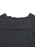 Lettuce Hem Long Sleeve Top 