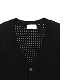 V-Neck Hole Knit Cardigan 
