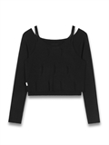  Cold Shoulder Layered Knit Set