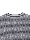 Gradient V Neck Sweater 