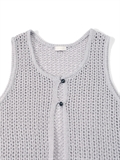 2-way Crochet Long Vest 