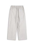 Elastic Waistband Wide Pants 