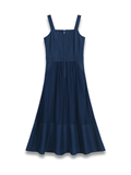 Zip Up Patchwork Dress 