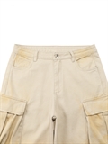  Washed Baggy Denim Shorts