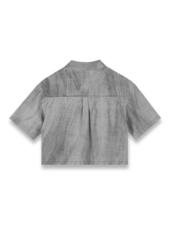 Wash Effect Pockets Shirt