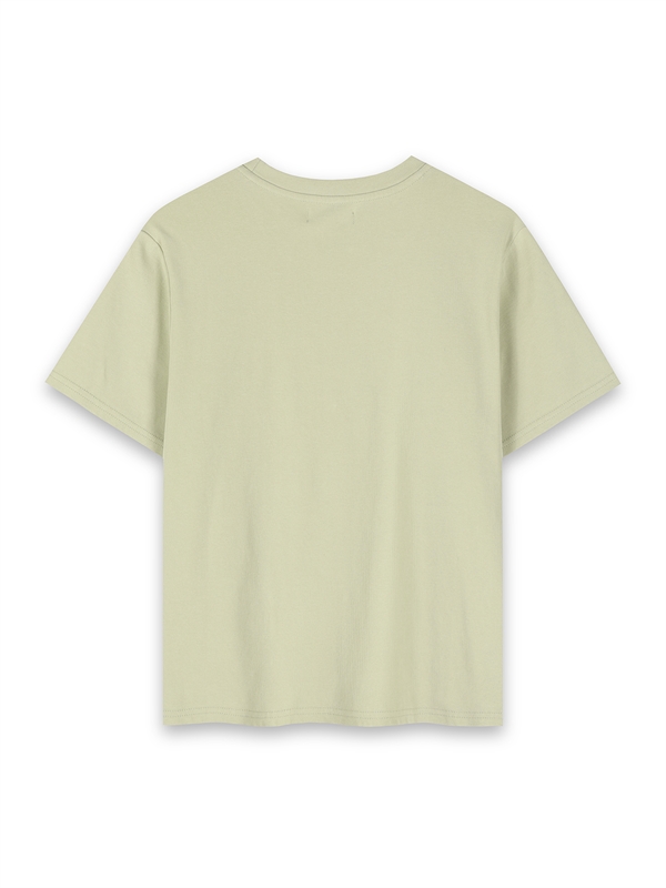 Lazy Animal Embroidery Tee