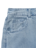  A-line Denim Skirt