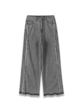  Frayed Seam Jeans