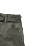 Camouflage Pleated Skirt