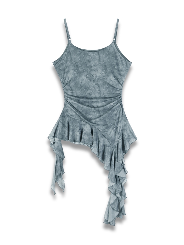 Digital Print Mesh Top