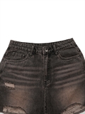  Distressed Denim Shorts