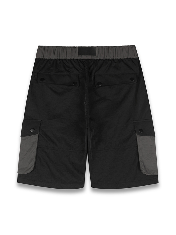 Patchwork Cargo Shorts