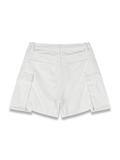  Strap Details Pocket Shorts