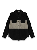  Corduroy Color Block Shirt