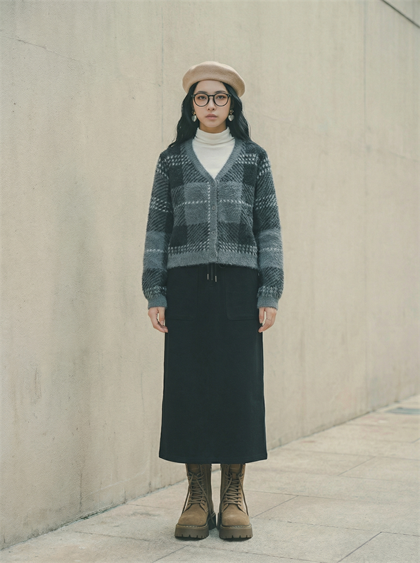 Drawstring Zip Pencil Skirt