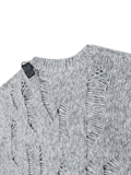  Distressed Sweater