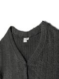  Fuzzy Knit Cardigan