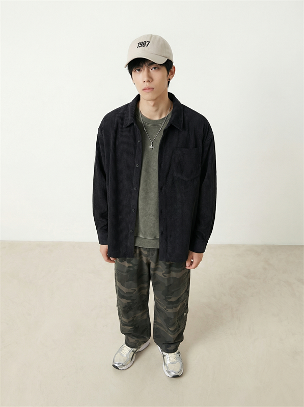 Corduroy Casual Shirt
