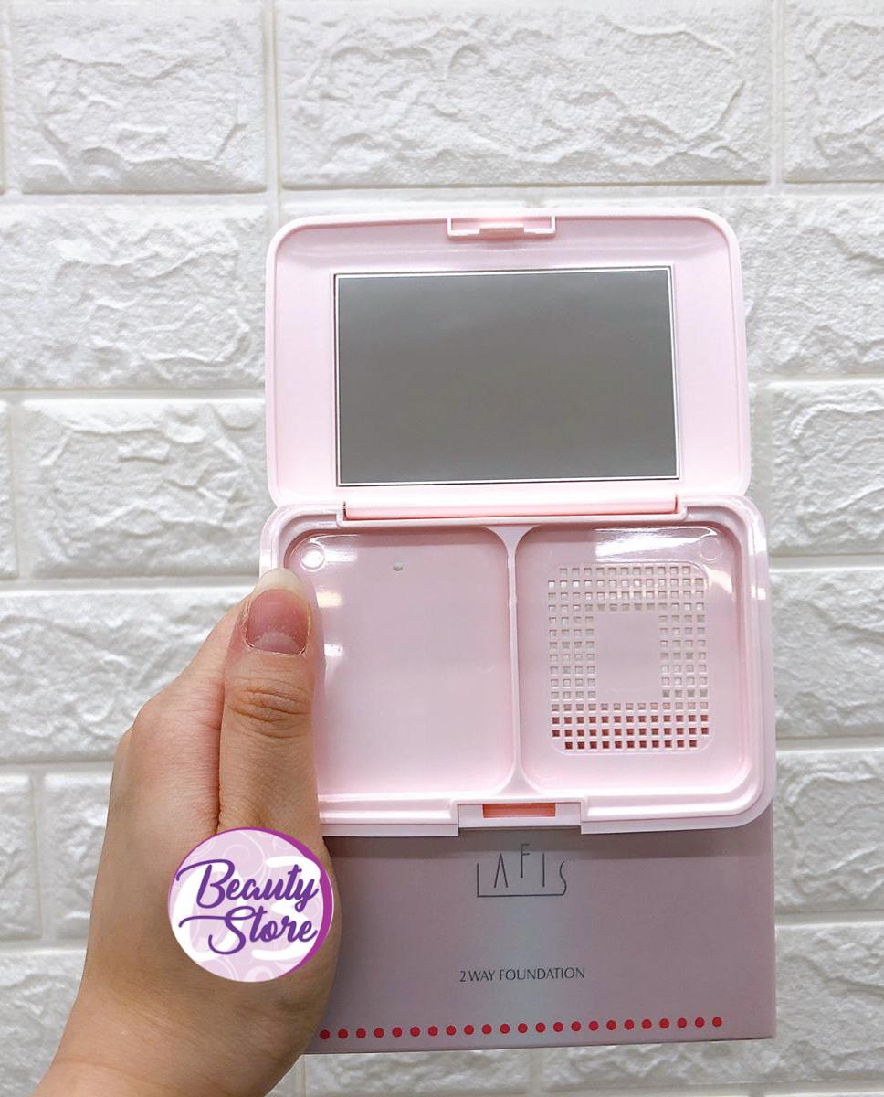 日本 Lafis 2way Cake 淨粉餅盒