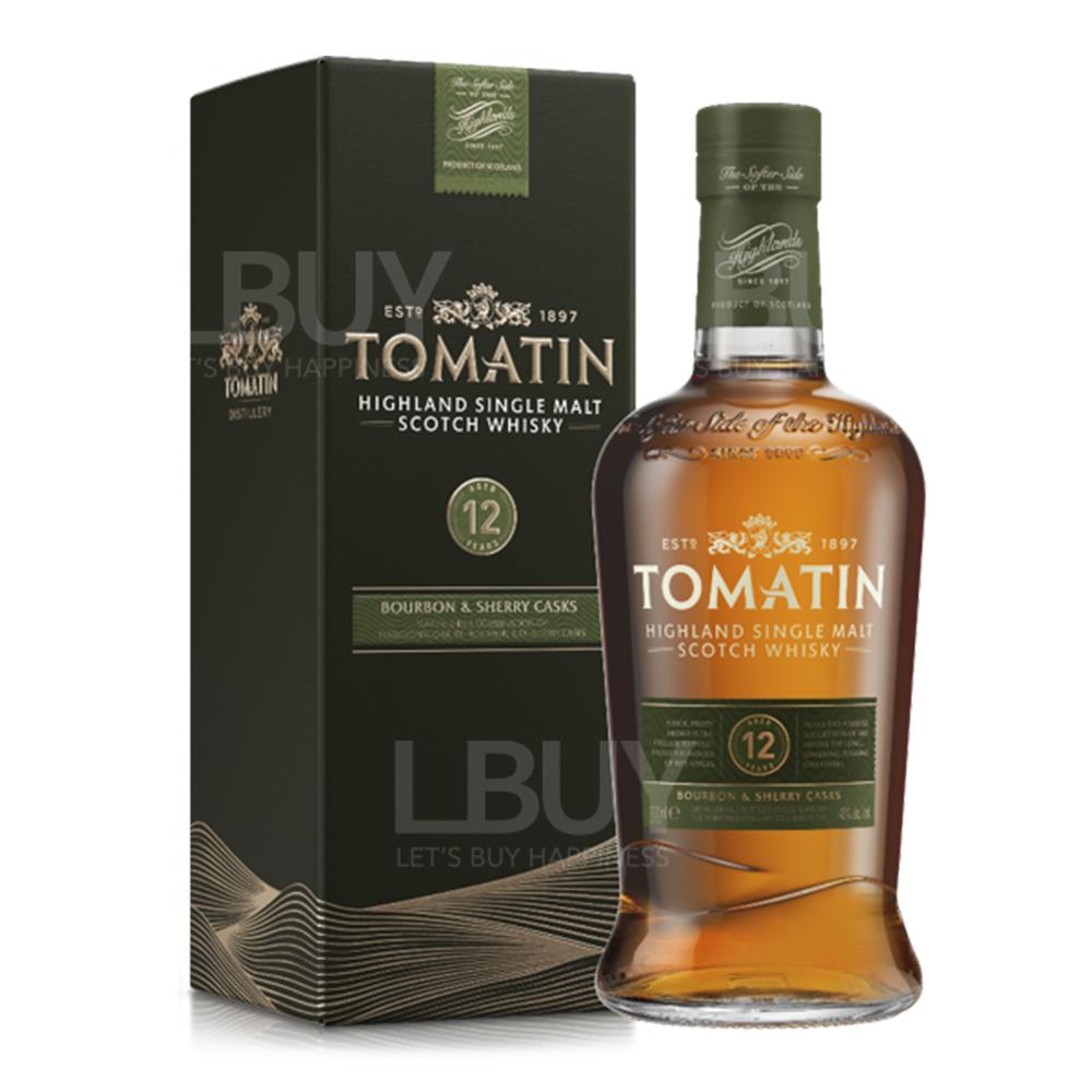 Tomatin 12 Years Single Malt 70cl / 43% abv