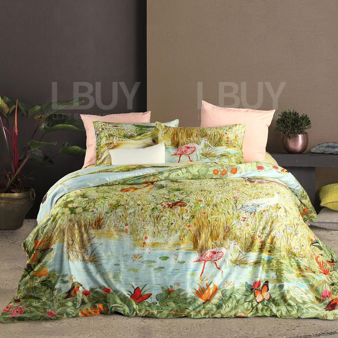 Natural Home Wrinkle Clear Collection Bedding Set (061771)