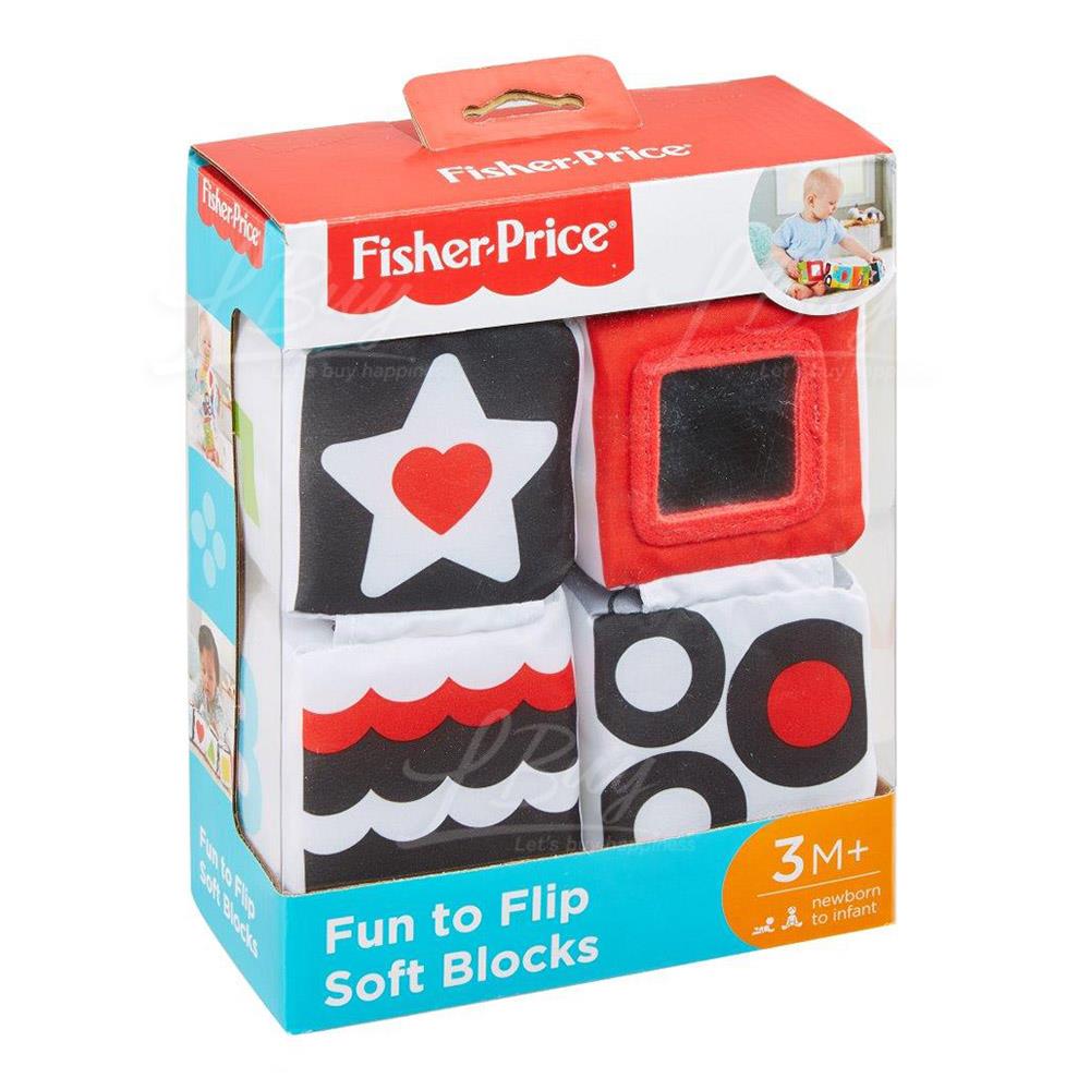 Fisher price fun to flip soft blocks online