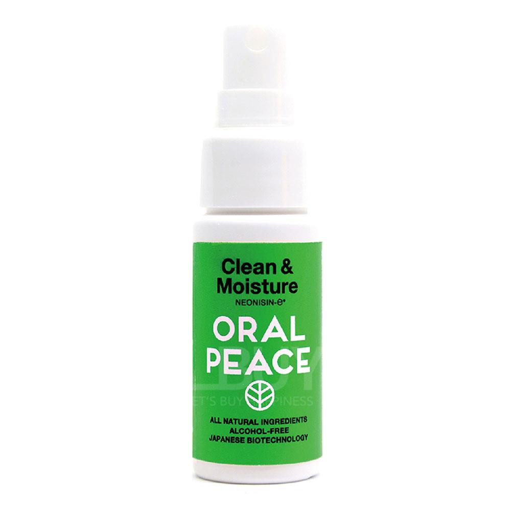 Oralpeace - 【Oral Peace】Clean and Moisture Spray Green 30ml