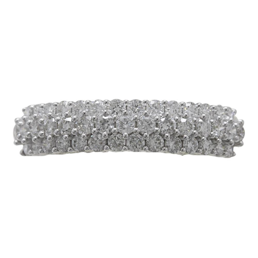 18K/750 白金镶天然钻石介子