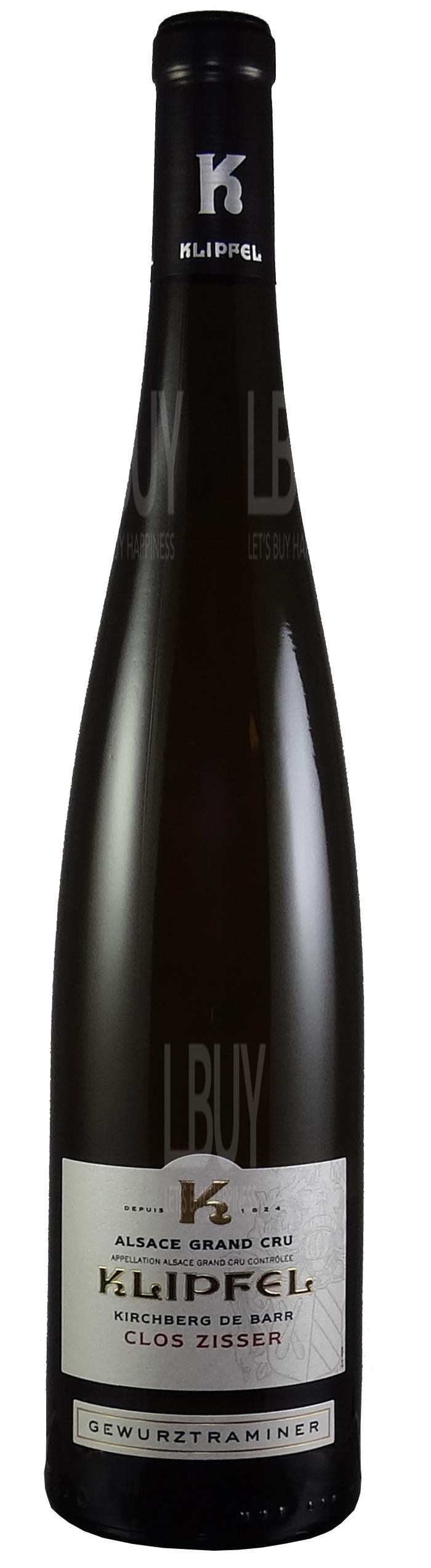 Maison Klipfel Gewurztraminer Grand Cru Clos Zisser Monopoly 2016 Alsace