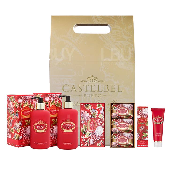 Portus Cale Noble Red Body Care Set