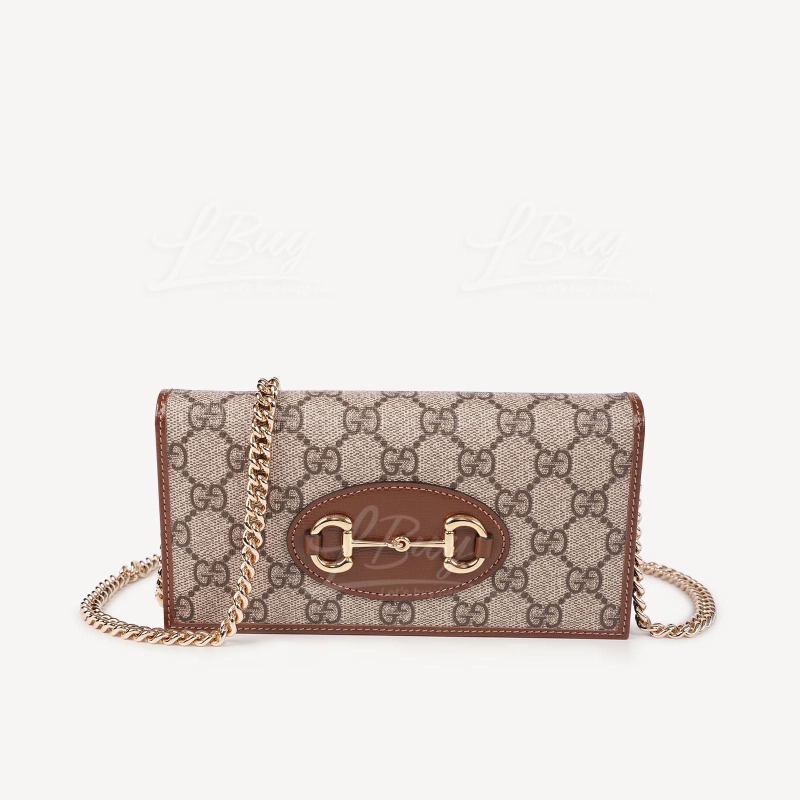 Gucci 1955马衔扣链带银包WOC 621892