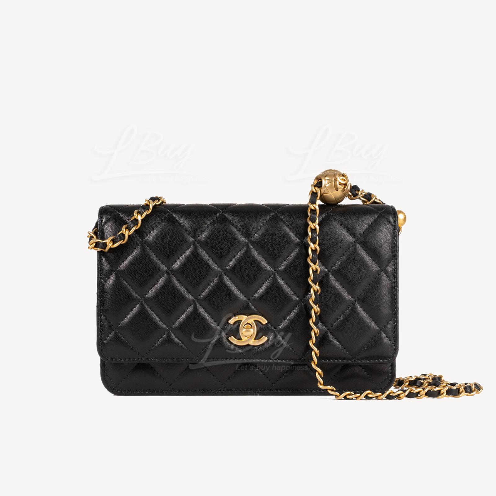 Chanel Wallet On Chain Black AP1450