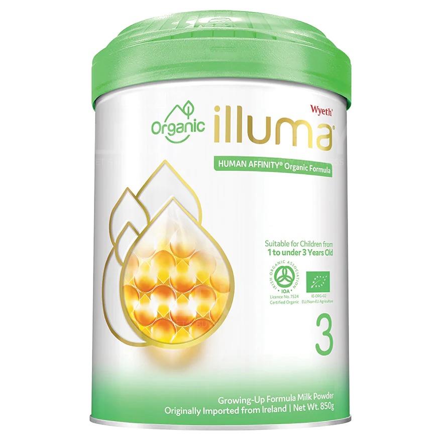 ILLUMA 有機配方奶粉3號-幼兒成長 850G