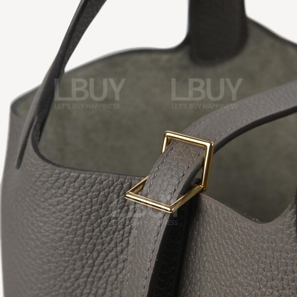 Hermès-Hermes Picotin Lock 18 Bag Etain ghw